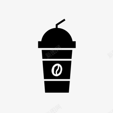 冰冰咖啡图标饮料商店图标