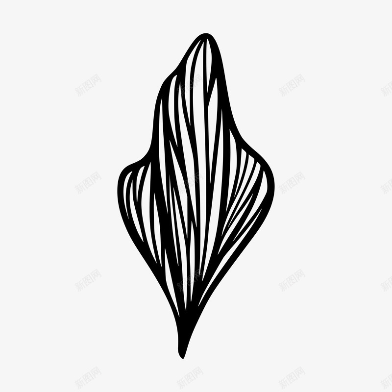 Abstract Botanical Elements插画png免抠素材_88icon https://88icon.com 插画