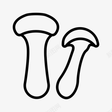 蘑菇房蘑菇食品真菌图标
