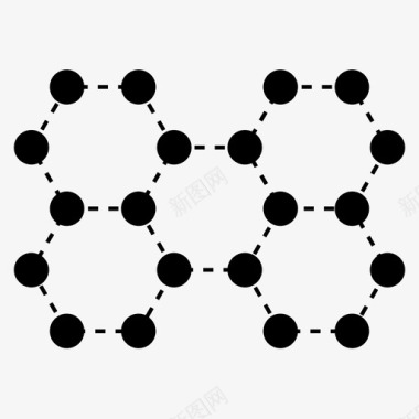 分子化学晶体图标
