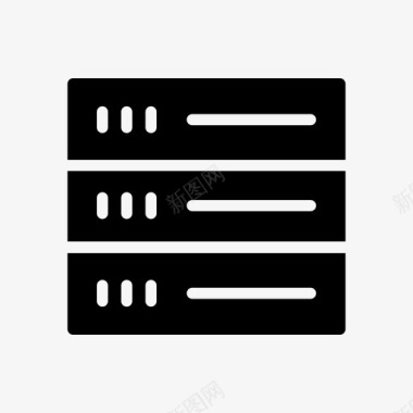 服务器服务器数据库主机图标