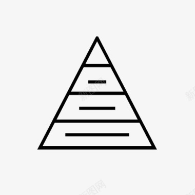 图金字塔图分析数据图标