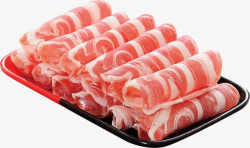 肥牛卷餐饮素材