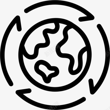 母亲节字体拯救地球生态地球母亲节图标