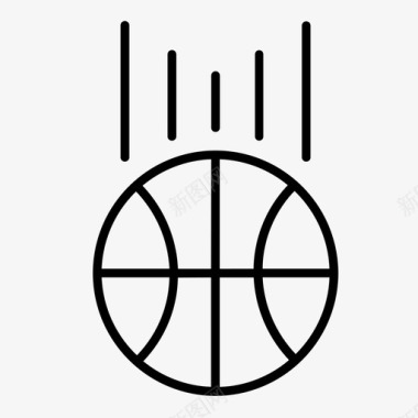 人物篮球篮球比赛游戏图标