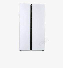 美菱MeiLing BCD568WPBD 568升 对开门 冰箱B产品抠图素材