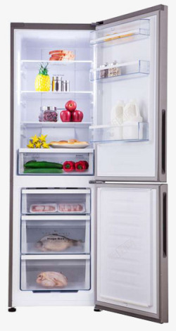 海信Hisense BCD252WT 252升 双门 冰箱B产品抠图素材