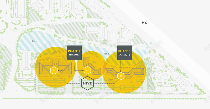 fwdesign wayfinding amp design consultants  Hive导视png免抠素材_88icon https://88icon.com 导视