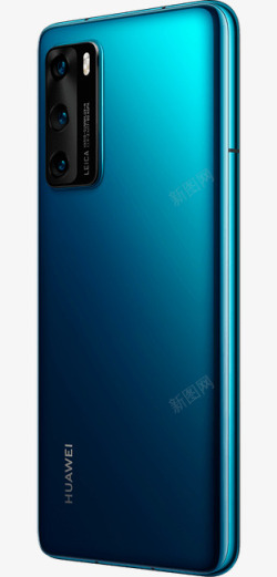 HUAWEI P40 深海蓝正面样机素材