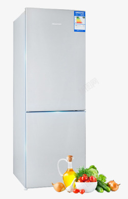 海信Hisense BCD171FA 171升 双门 冰箱B产品抠图素材