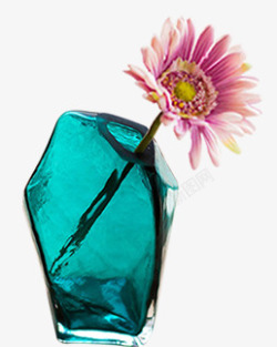 蓝冰手工玻璃器皿花瓶花束等素材