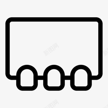 候车礼堂电影院大厅图标