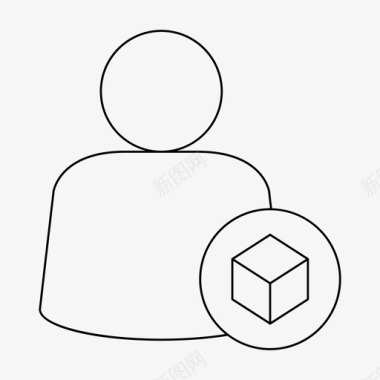 盒子用户化身盒子图标
