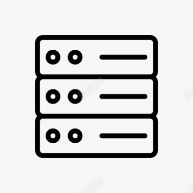 服务器服务器数据中心数据库图标