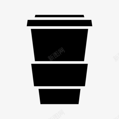 杯子咖啡饮料杯子图标