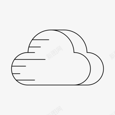 服务器云气泡主机图标