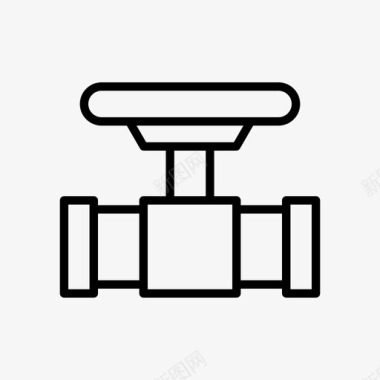 常用消防标识水龙头流量消防栓图标