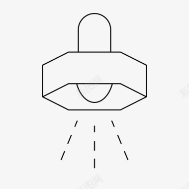 火焰背景装饰吸顶灯装饰电器图标