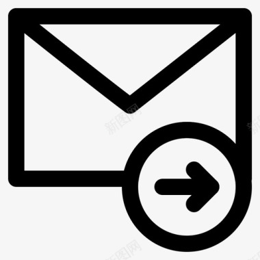 电子邮件客户端邮件列表发送联系人电子邮件图标