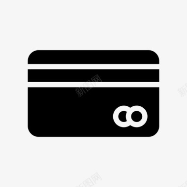 人名币符号信用卡自动取款机借记图标