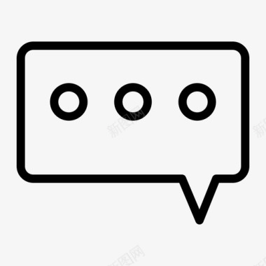 泡泡矢量泡泡聊天聊天交流图标