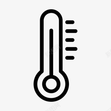 天气符号温度气候预报图标