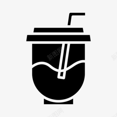杯子咖啡饮料杯子图标