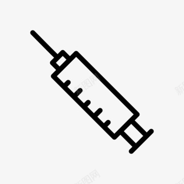 医疗注射器注射剂量医疗图标