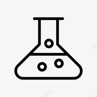 烧杯医疗保健实验室图标