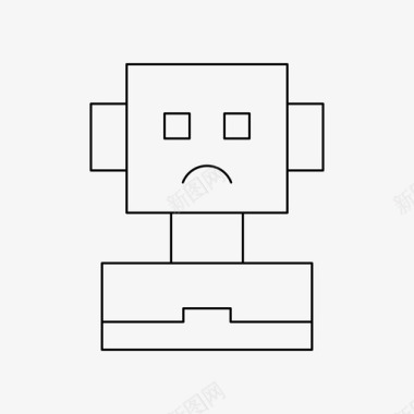 安卓导航仪机器人安卓人工智能图标