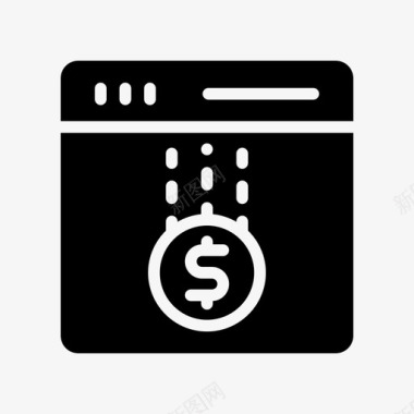 火焰美元图标在线浏览器美元图标