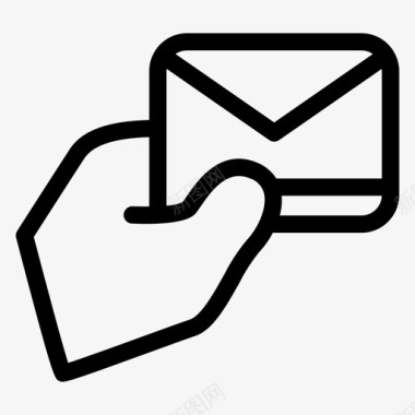 火焰人电子邮件联系人信封图标