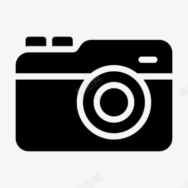 相机标志相机数码单反小工具图标