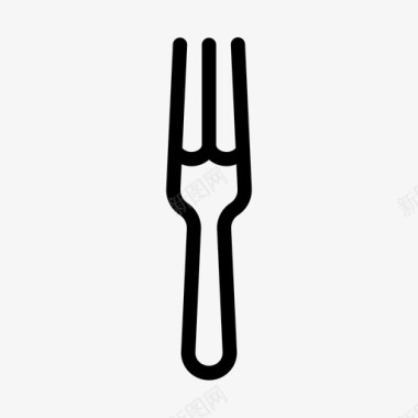 厨房叉子吃的食物图标