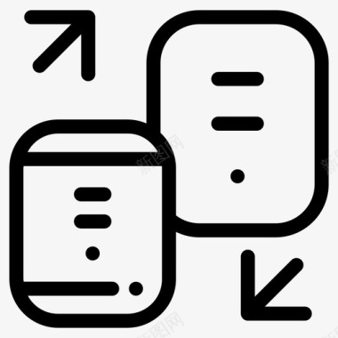 服务器服务器云数据图标