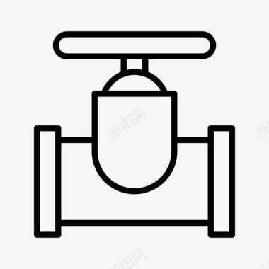 阀门阀门流量消防栓图标