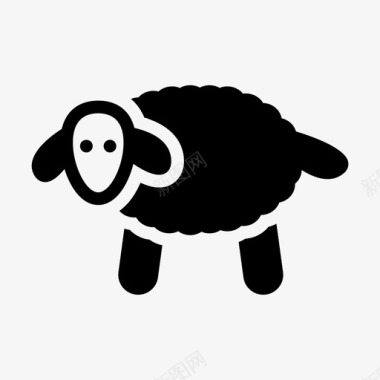 羊羊农业动物图标