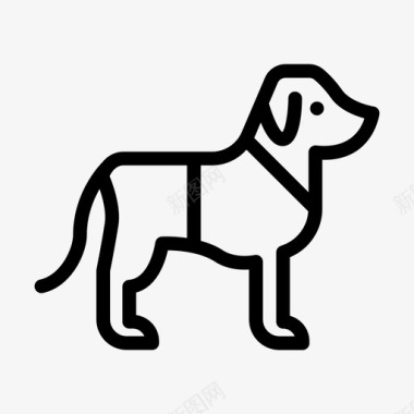 狗狗动物宠物图标