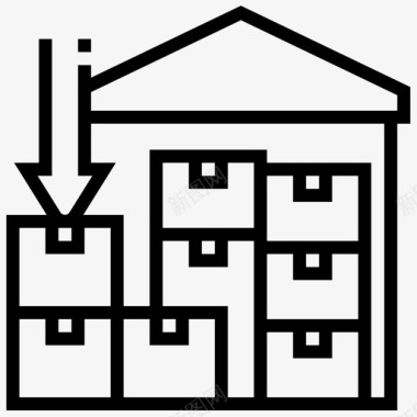 姘存櫠合并产品库存图标