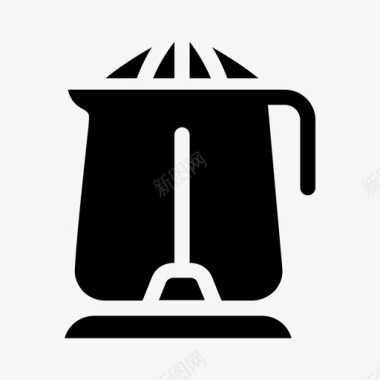 榨汁机采购产品榨汁机设备厨房用具图标