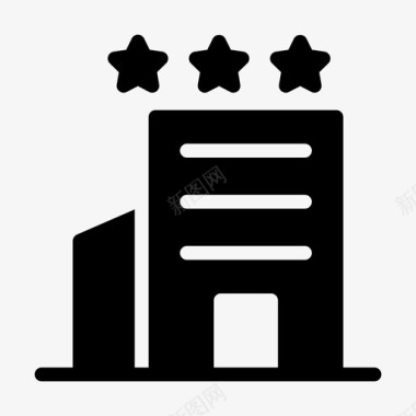 排名建筑物酒店排名图标
