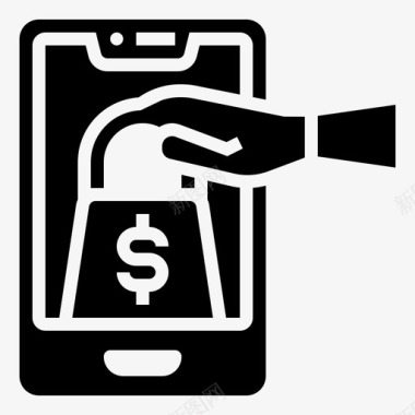 数字免扣图片在线市场数字支付图标