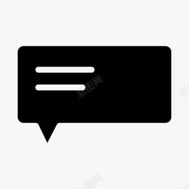 泡泡矢量泡泡聊天图标