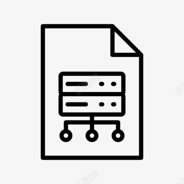 服务器文档连接数据库图标