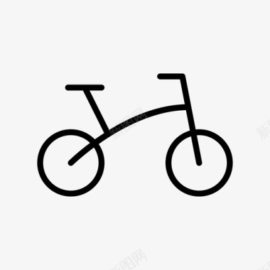 自行车自行车婴儿儿童图标