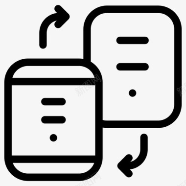 服务器服务器连接数据中心图标