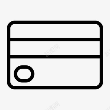 信用卡atm现金信用卡图标