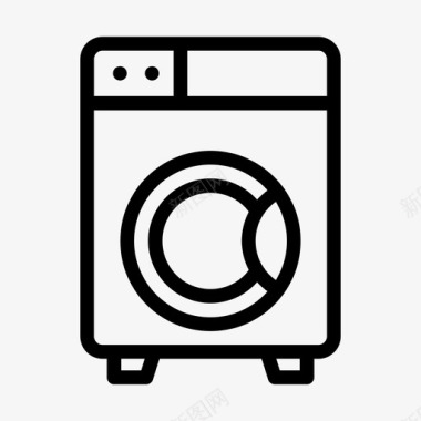 洗衣机洗衣机酒店洗衣图标