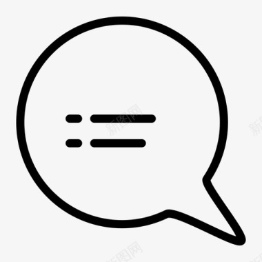 泡泡矢量泡泡聊天聊天交流图标