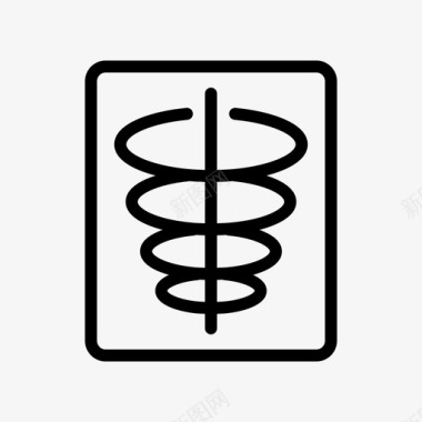 部门体检x光医疗保健医疗图标